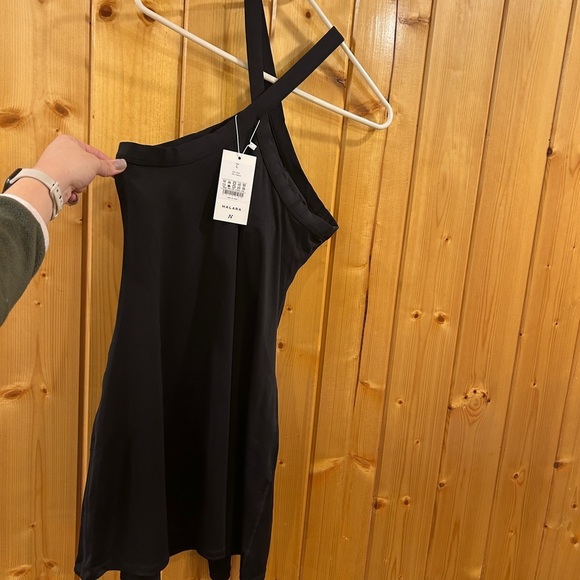 HALARA Backless Crisscross 2-Piece Flared Mini Tennis Dress Size L - Picture 3 of 5